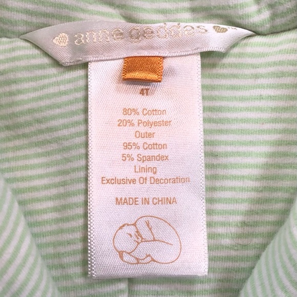 Anne Geddes Ladybug velour jacket sz 4 - Picture 6 of 6